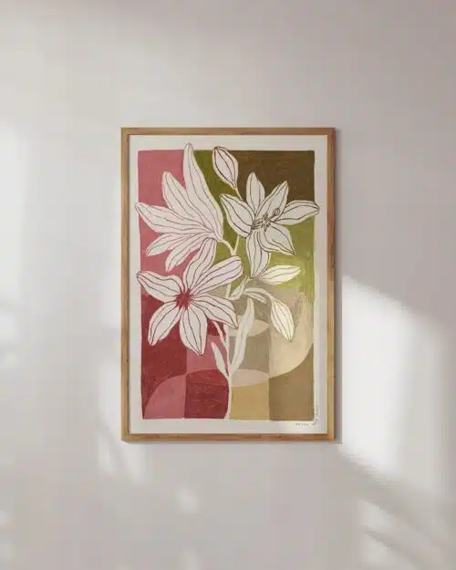 Print "Got Myself Some Lillies" 30x40