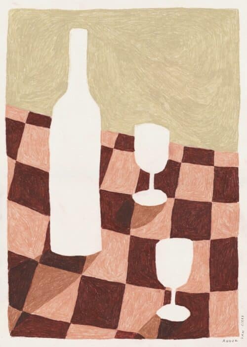 Print "Sipping & Talking" 30x40