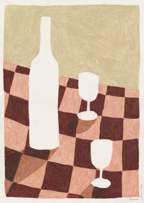 Print "Sipping & Talking" 30x40