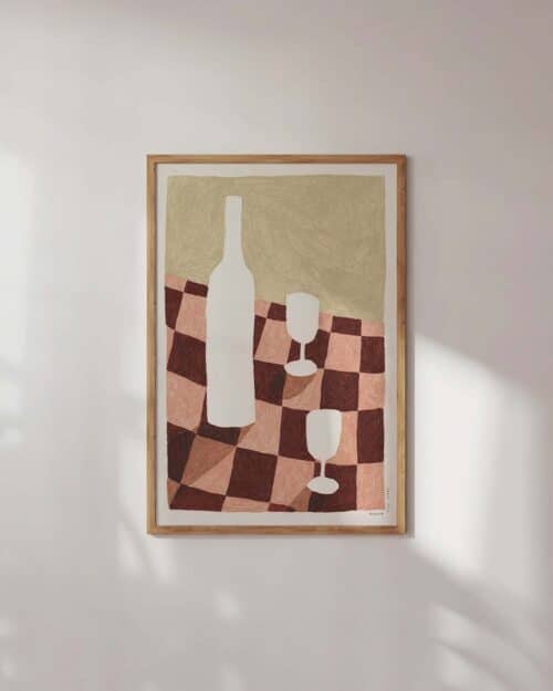 Print "Sipping & Talking" 30x40