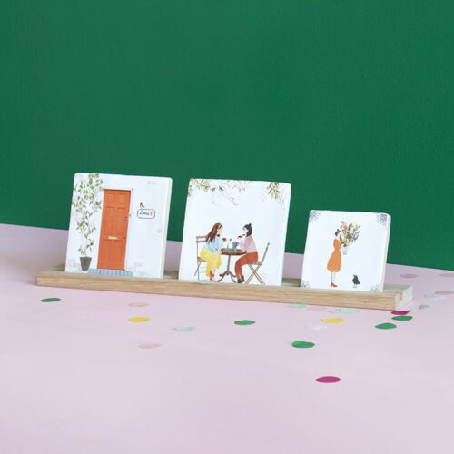 Storytiles Familie houder M - 46 cm