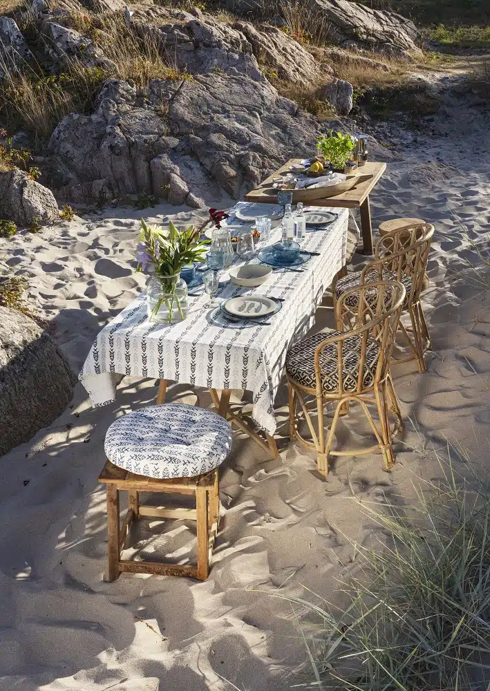 Tafelkleed 120x220m - Vissen