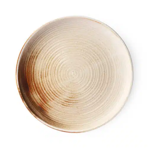 Chef's Ceramics - Dinner Plate L - Rustic Cream/Brown