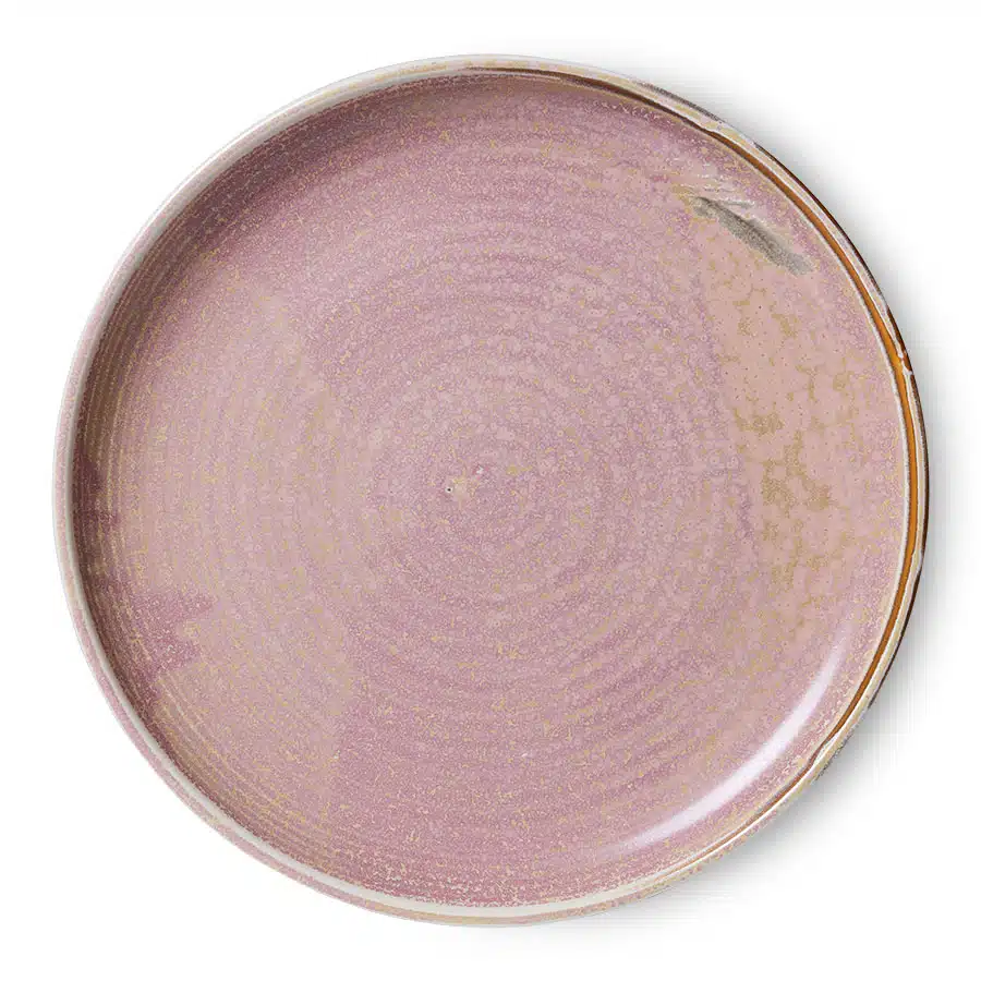 Chef's Ceramics - Dinner Plate L - Rustic Pink