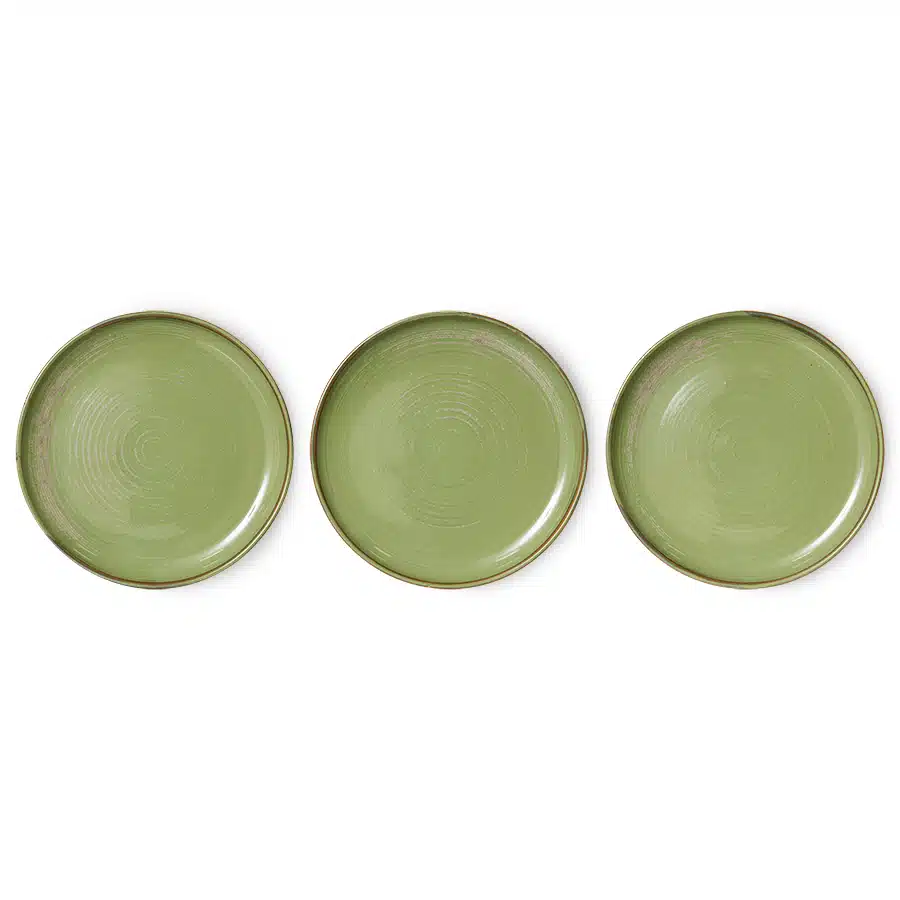 Chef's Ceramics - Dinner Plate - Moss Green