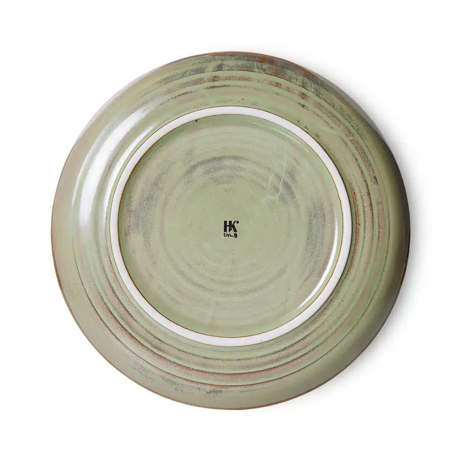 Chef's Ceramics - Side Plate - Moss Green