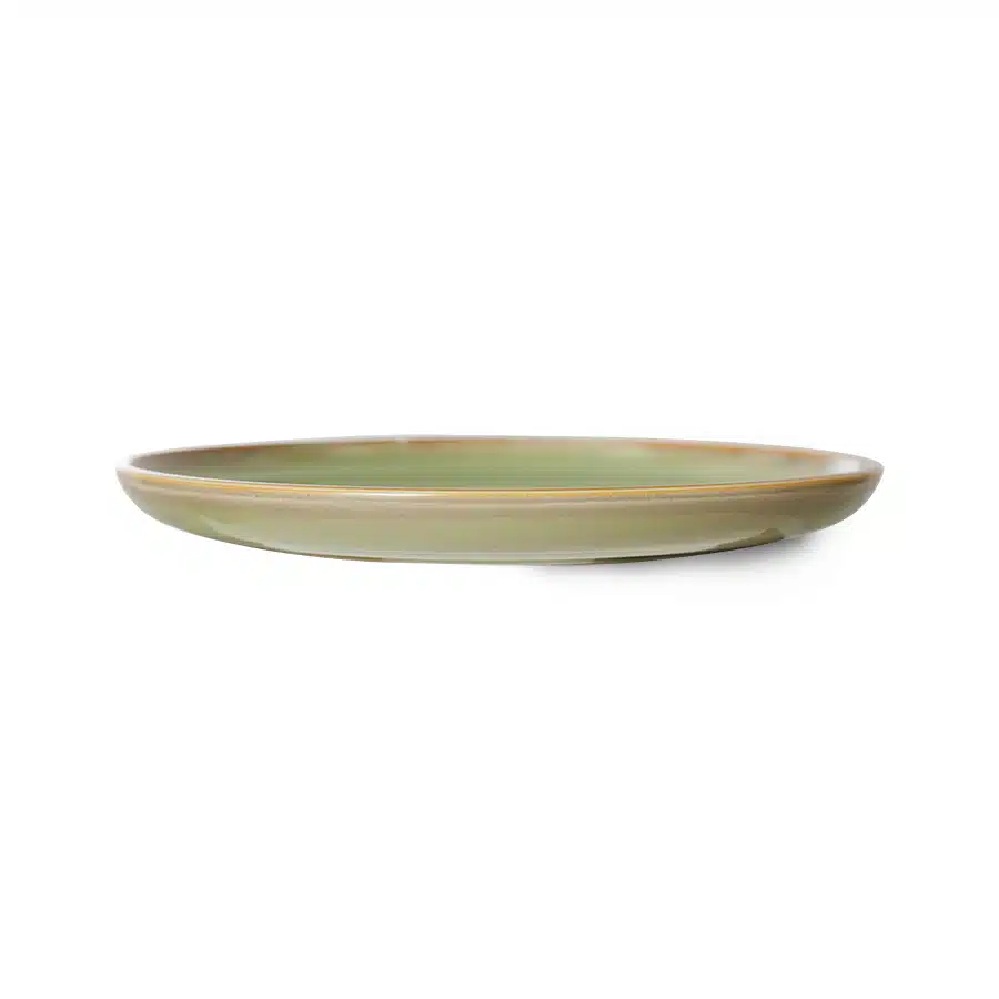 Chef's Ceramics - Side Plate - Moss Green