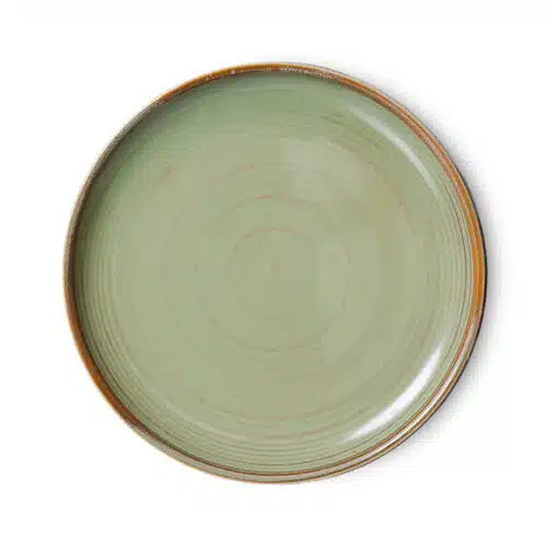 Chef's Ceramics - Side Plate - Moss Green