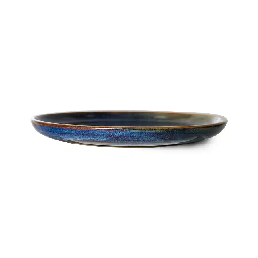 Chef's Ceramics - Side Plate - Rustic Blue