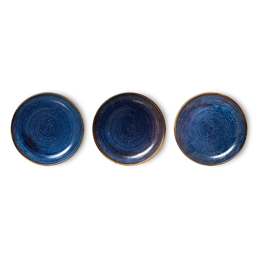 Chef's Ceramics - Side Plate - Rustic Blue