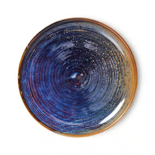 Chef's Ceramics - Side Plate - Rustic Blue