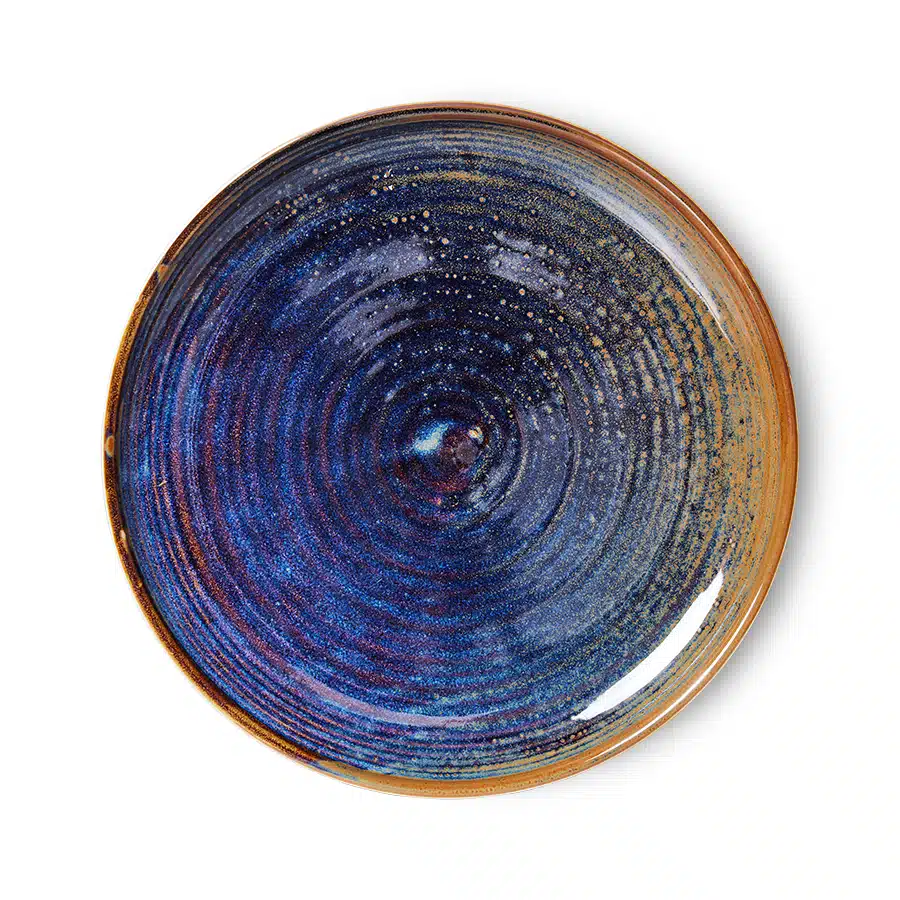 Chef's Ceramics - Side Plate - Rustic Blue