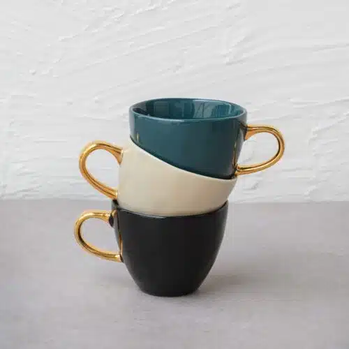 Good Morning Cup Coffee Gray Morn