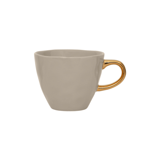 Good Morning Cup Coffee Gray Morn