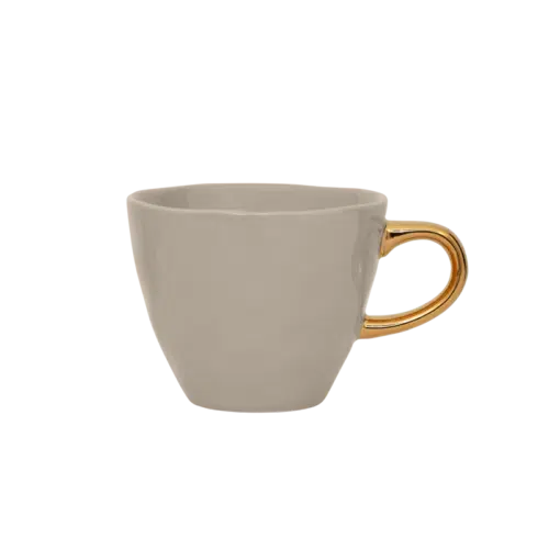 Good Morning Cup Coffee Gray Morn