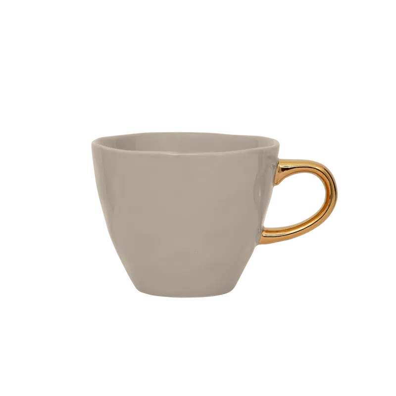 Good Morning Cup Coffee Gray Morn