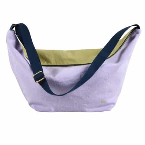 Half Moon Bag Tricolo Lilas Ananas