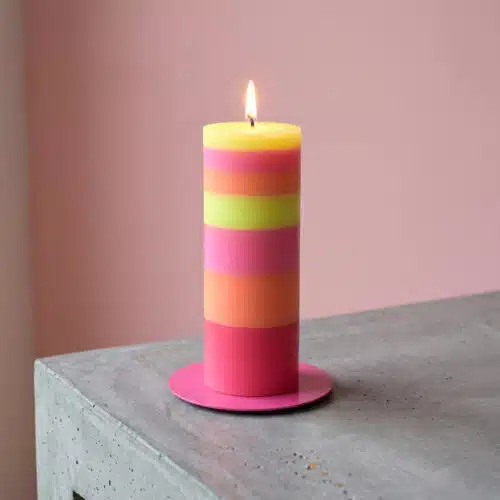 Kandelaar POP BIG Neon Pink
