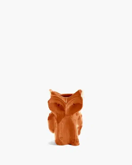 Marni Owl Vase XS Orange