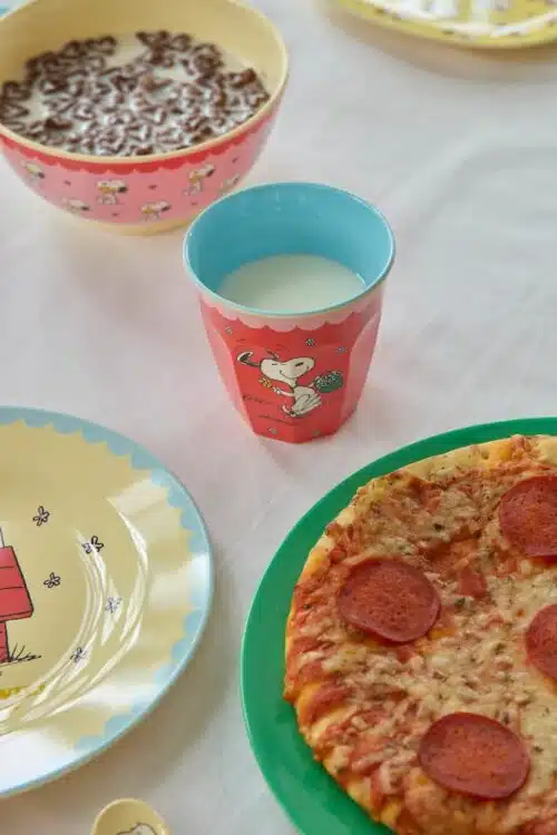 Melamine cup Red Snoopy Print