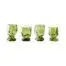 Nienke Sikkema for HKLIVING Glazen Emerald set/4