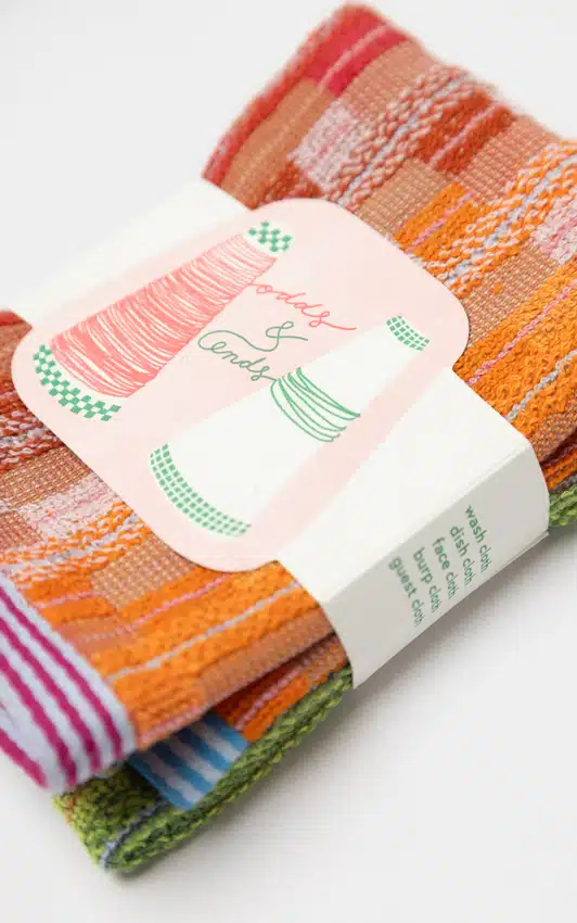 Odds&Ends Multi Cloth set/2 Basket #110