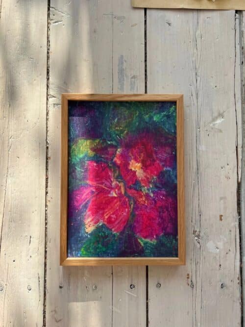 Poster Floating Flowers A4