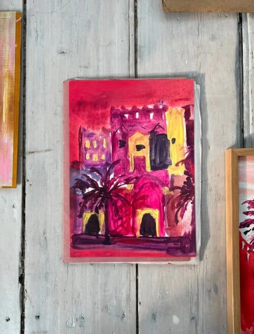 Poster La Ville Rouge A4