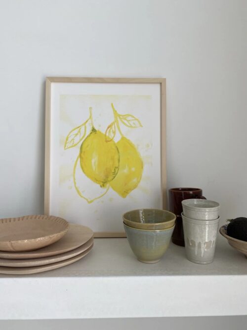 Poster Lemons 30x40cm