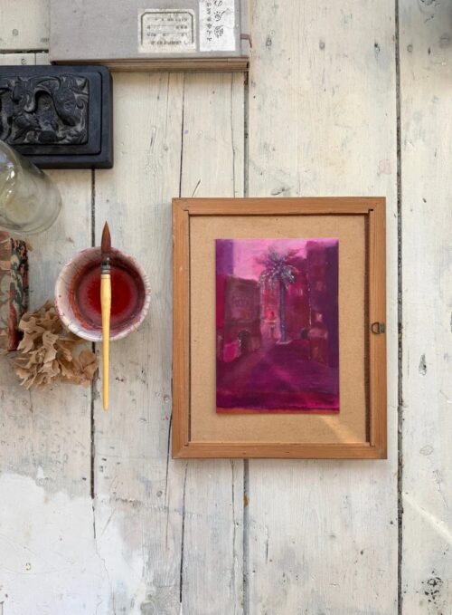 Poster The silence of evening A5