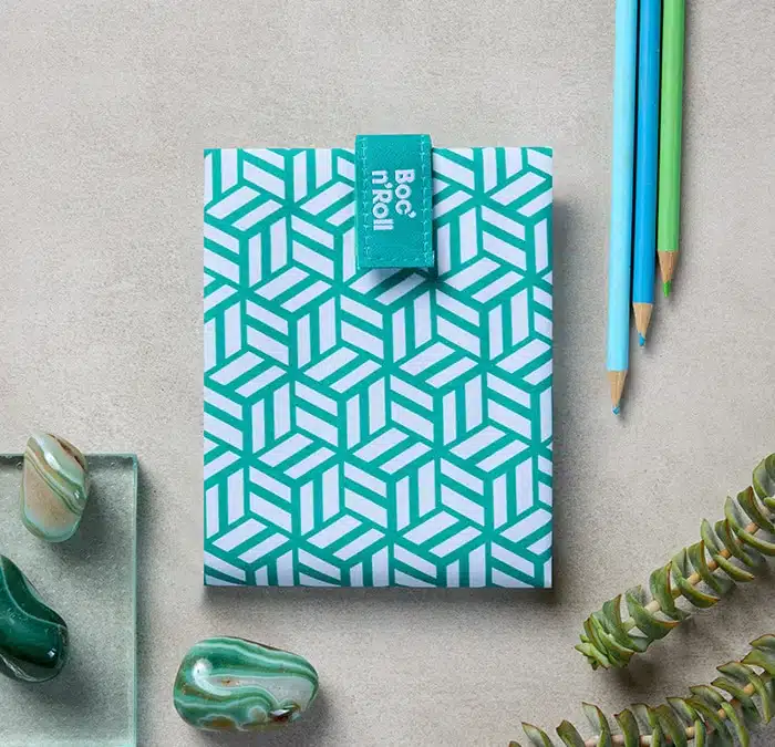 Sandwich wrapper Tiles groen