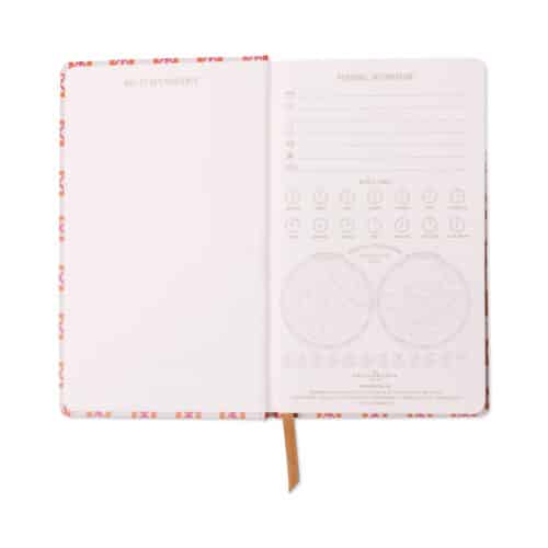 Tulip Journal Orange Check