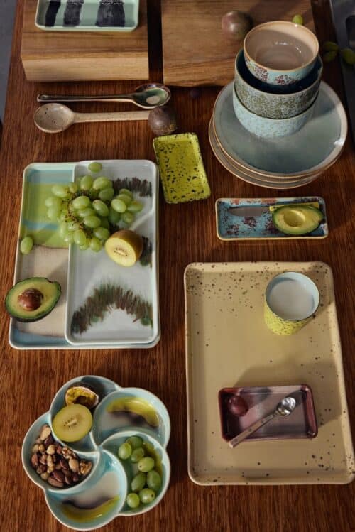 70's ceramics Dish S Patina