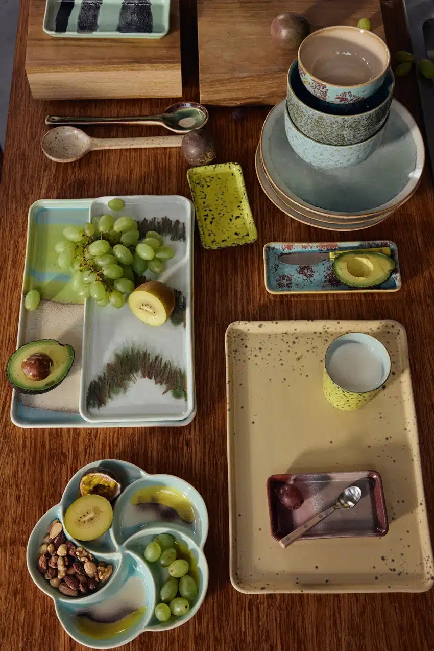 70's ceramics Dish S Patina