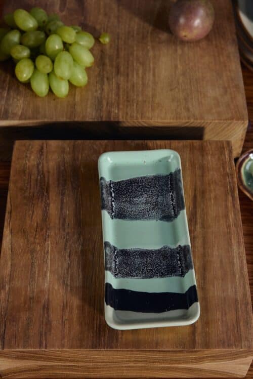 70's ceramics Small Tray River