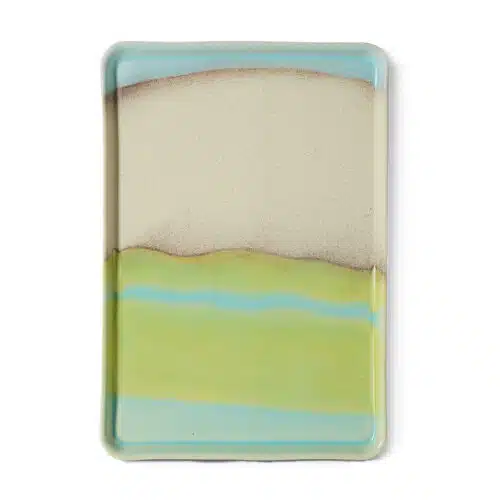 70's Ceramics Tray Large Glint