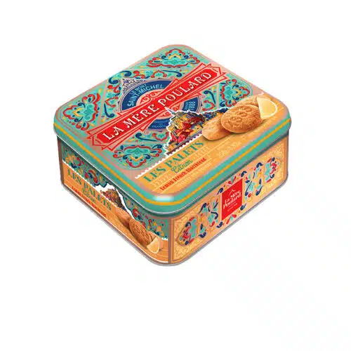Blik zandkoekjes Les Palets au Citron