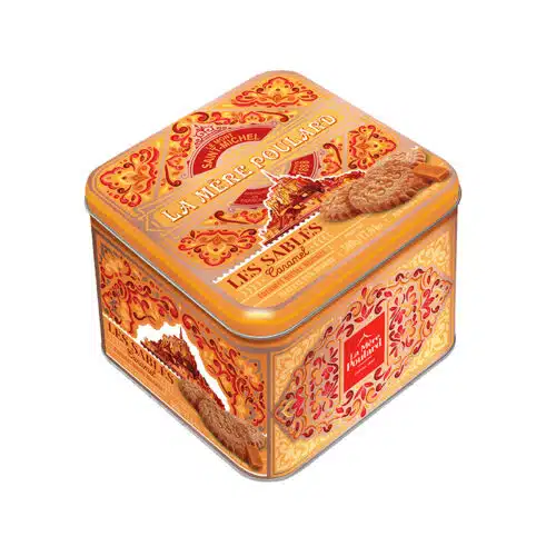 Blik zandkoekjes Les Sablés au Caramel