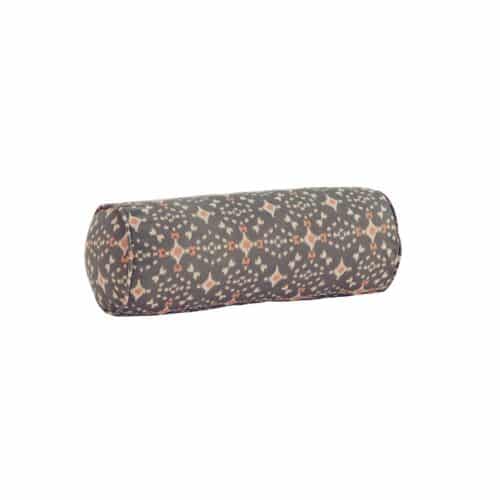 Bolster Kussen Grey-Ecru-Coral