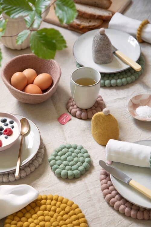 Coaster Vilt Small Set/2 - Dusty Green