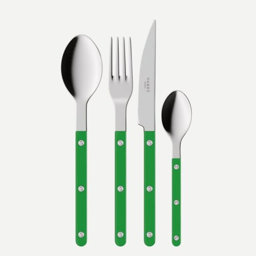 Couvert 4-delig Bistrot Garden Green