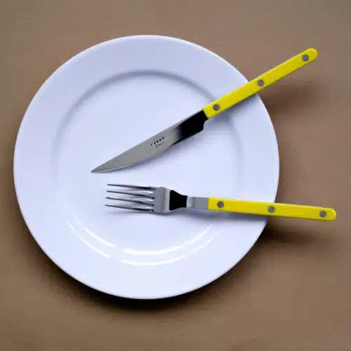 Couvert 4-delig Bistrot Solid Black