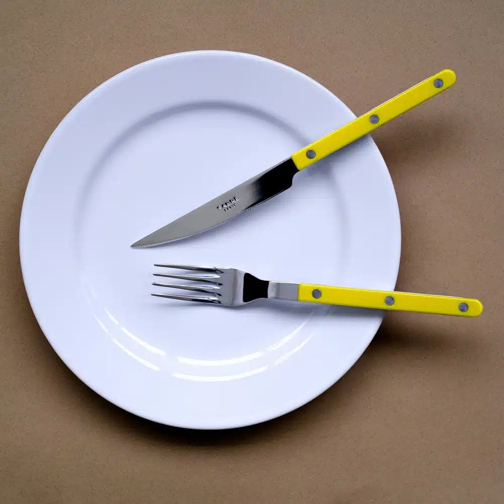 Couvert 4-delig Bistrot Solid Black