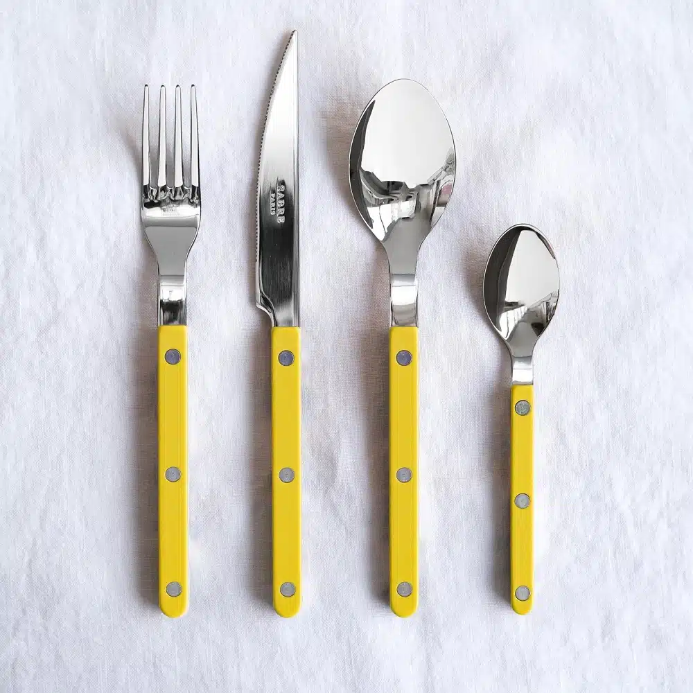 Couvert 4-delig Bistrot Solid Black