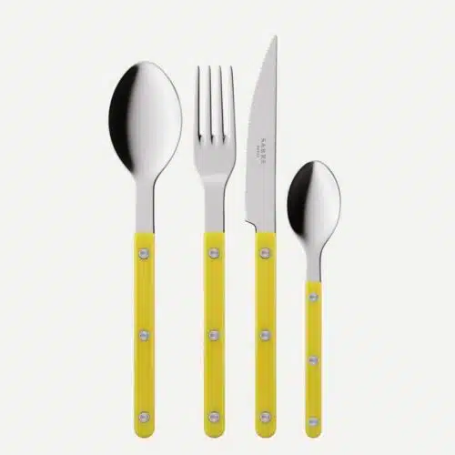 Couvert 4-delig Bistrot Solid Black