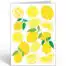 Kaart dubbel met envelop Lemon Harvest