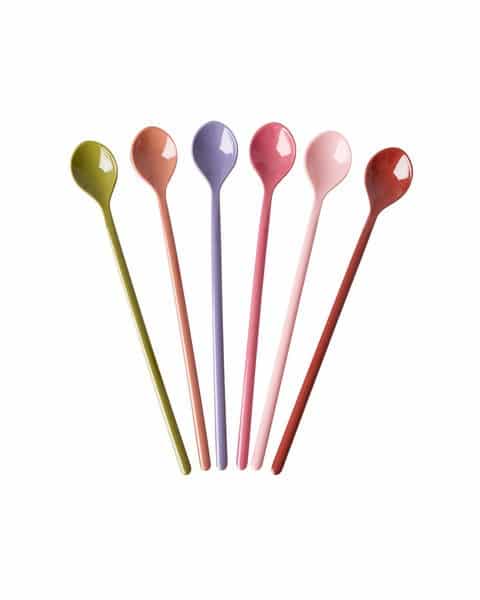 Lange melamine lepels set/6 - AW26