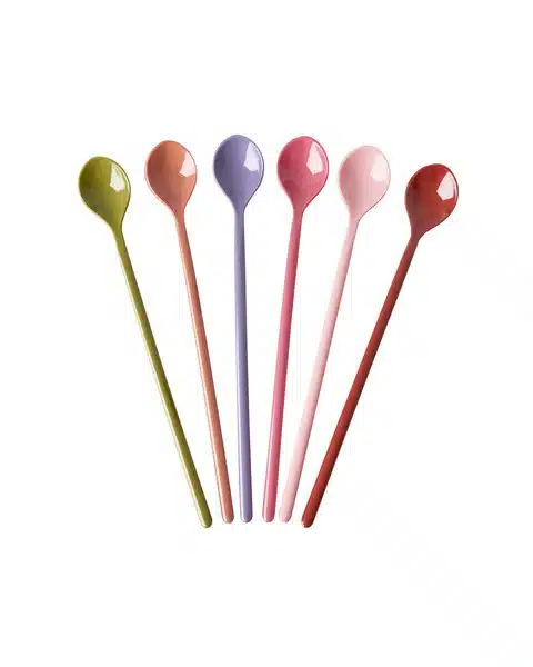 Lange melamine lepels set/6 - AW26