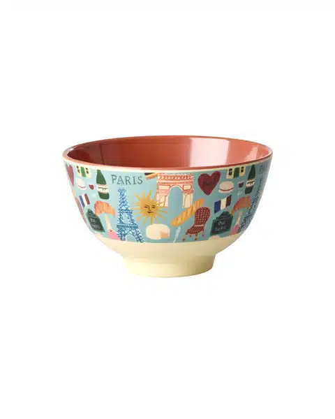 Melamine Bowl Small Paris Mon Amour