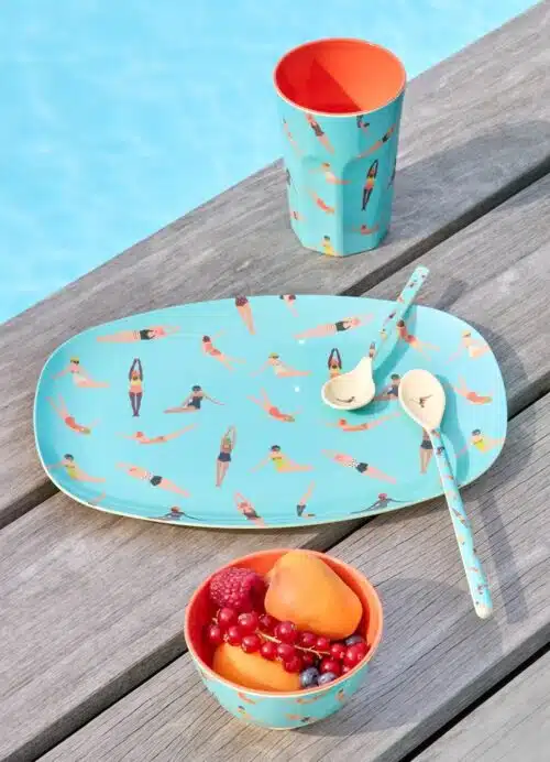 Melamine Cup Tall Retro Swimster